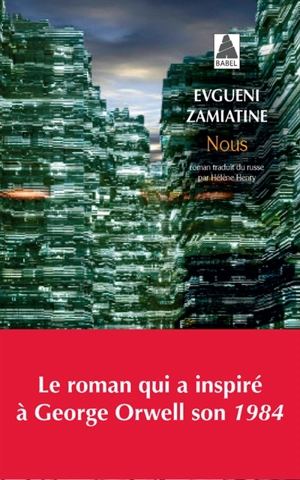 Nous - Evgueni Ivanovitch Zamiatine