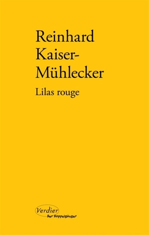 Lilas rouge - Reinhard Kaiser-Mühlecker