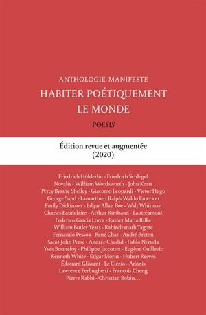 Habiter poétiquement le monde : anthologie-manifeste