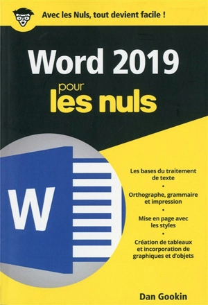Word 2019 pour les nuls - Dan Gookin