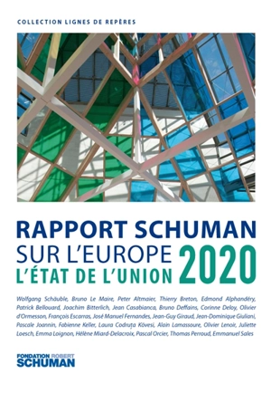 L'état de l'Union : rapport Schuman 2020 sur l'Europe - Fondation Robert Schuman