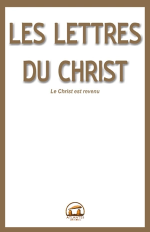 Les lettres du Christ : les 9 lettres et les articles - Jésus-Christ