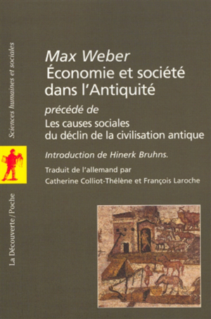 Économie et société dans l'antiquité. les causes sociales du décli... - Max Weber