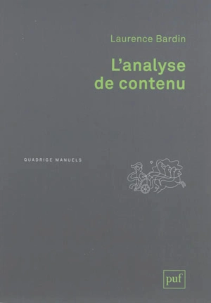 L'analyse de contenu - Laurence Bardin