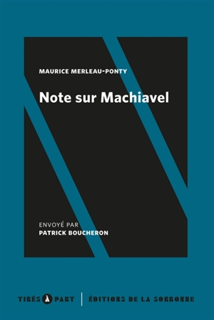 Note sur Machiavel - Maurice Merleau-Ponty
