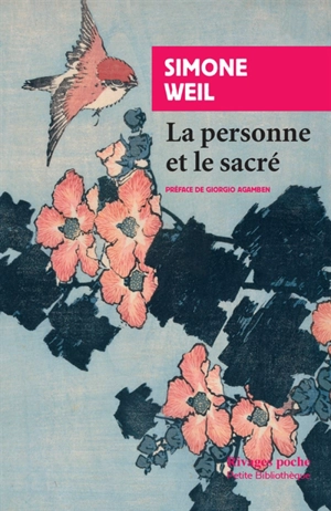 La personne et le sacré - Simone Weil