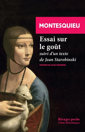 Essai sur le goût - Charles-Louis de Secondat Montesquieu