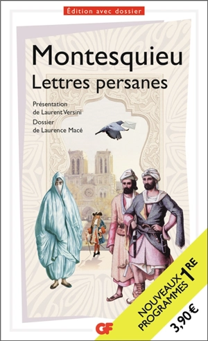 Lettres persanes : nouveaux programmes 1re - Charles-Louis de Secondat Montesquieu