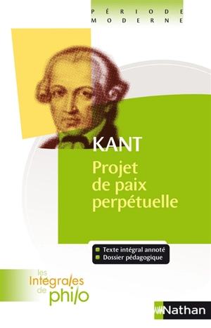 Projet de paix perpétuelle - Emmanuel Kant