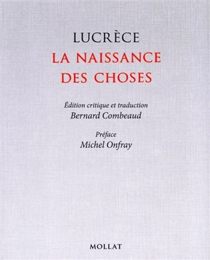 La naissance des choses - Lucrèce