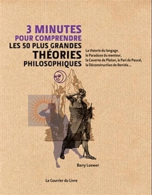 3 minutes pour comprendre les 50 plus grandes théories philosophiques : la théorie du langage, le Paradoxe du menteur, la Caverne de Platon, le Pari de Pascal, la Déconstruction de Derrida... - Barry Loewer