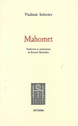 Mahomet - Vladimir Sergueevitch Soloviev