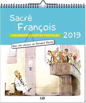 Sacré François : Calendrier-cartes postales 2019 - Gerhard (1956-....) Mester