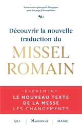 Découvrir la nouvelle traduction du missel romain - Commission internationale francophone pour les traductions et la liturgie