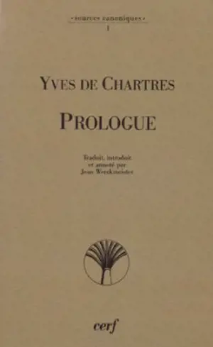 Prologue - Yves de Chartres