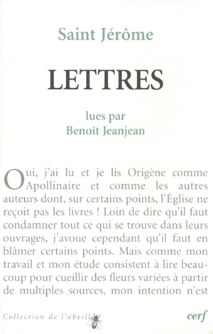 Lettres - Jérôme