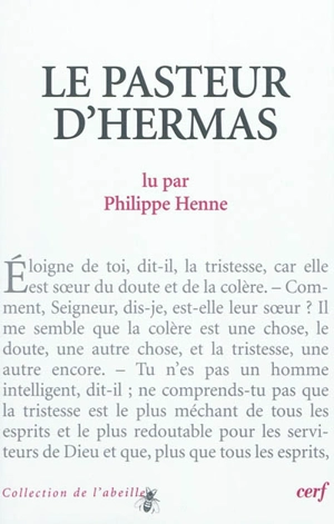 Le pasteur d'Hermas - Philippe Henne