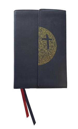 La Bible : traduction officielle liturgique : édition de voyage bleu marine