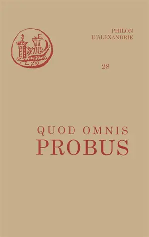 Quod omnis probus liber sit - Philon d'Alexandrie