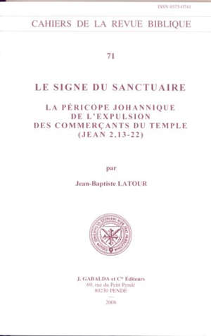 le signe du sanctuaire