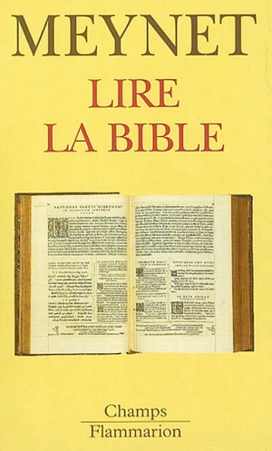 Lire la Bible - Roland Meynet