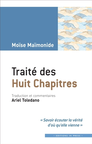 Traité des huit chapitres - Moïse Maïmonide