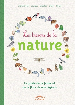 Les trésors de la nature : le guide de la faune et de la flore de nos régions - Anne Baudier