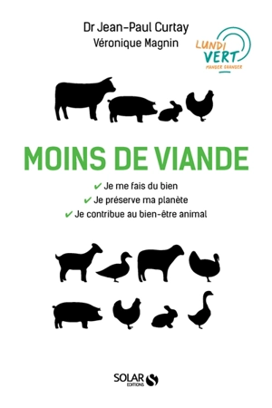 Moins de viande : vers une transition au profit de notre santé, du monde vivant et de l'environnement - Jean-Paul Curtay