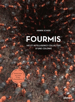 Fourmis : vie et intelligence collective d'une colonie : immersion au coeur d'une fourmilière - Armin Schieb