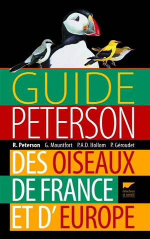 Guide Peterson des oiseaux de France et d'Europe - Guy Mountfort