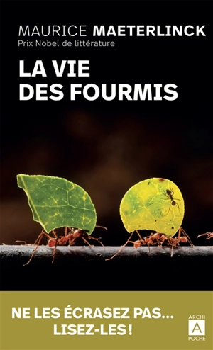 La vie des fourmis - Maurice Maeterlinck