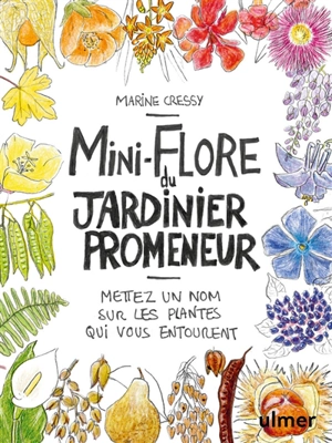 Mini-flore du jardinier promeneur : mettez un nom sur les plantes qui vous entourent - Marie Cressy