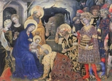 Noël et les rois mages : peintres de la Renaissance : calendrier de l'avent
