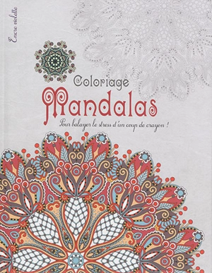Mandalas : coloriage : grand format - Fotolia