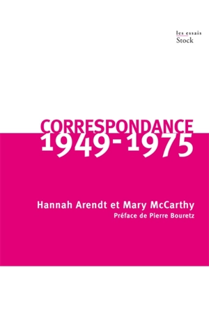 Correspondance : 1949-1975 - Hannah Arendt
