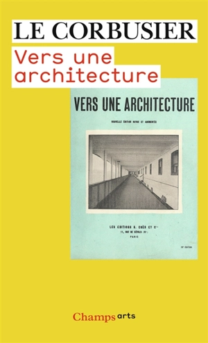 Vers une architecture - Le Corbusier