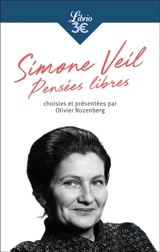 Pensées libres - Simone Veil
