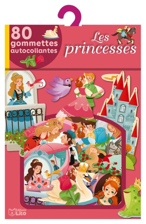 Les princesses : 80 gommettes autocollantes - Gaia Bardicchia