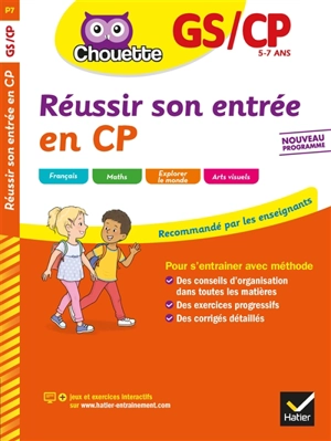 Réussir son entrée en CP : GS-CP, 5-7 ans : nouveau programme - Ginette Grandcoin-Joly