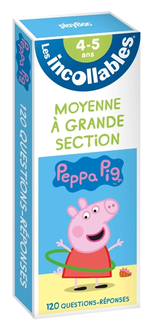 Les incollables, Peppa Pig : moyenne à grande section, 4-5 ans : 120 questions-réponses