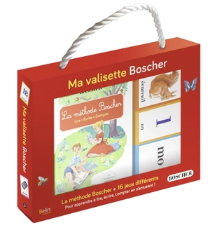 Ma valisette Boscher : la méthode Boscher + 16 jeux différents