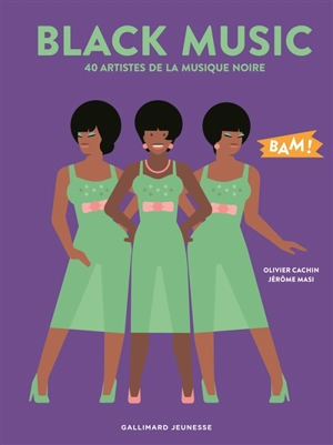 Black music : 40 artistes de la musique noire - Olivier Cachin