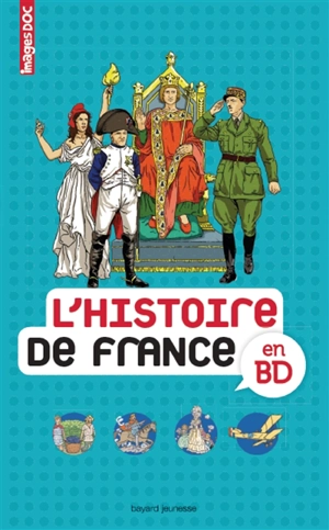 L'histoire de France en BD - Sophie Crépon