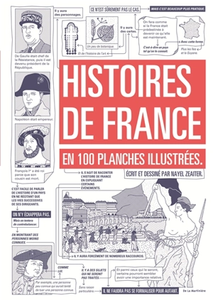 Histoires de France : en 100 planches illustrées - Nayel Zeaiter