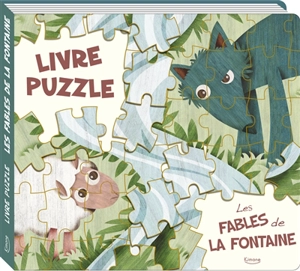 Les fables de La Fontaine : livre puzzle - Jean de La Fontaine