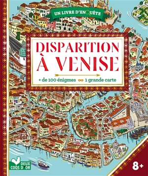 Disparition à Venise : + de 100 énigmes, 1 grande carte - Les Fées hilares