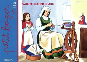 Petit berger, n° 116. Sainte Jeanne d'Arc