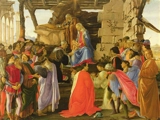 Adoration des mages : calendrier de l'Avent - Botticelli