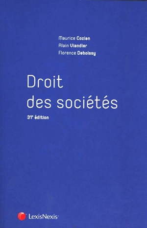 Droit des sociétés - Maurice Cozian