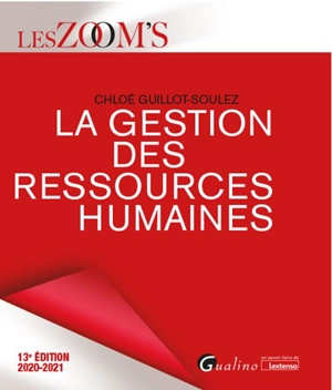 La gestion des ressources humaines : 2020-2021 - Chloé Guillot-Soulez